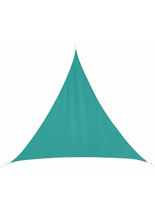 هسبيرايد كوراساو مظلة للحديقة مثلثة بالحماية من الأشعة فوق البنفسجية أزرق زمردي 300 x 300 x 300 سم 149819 - Image 1